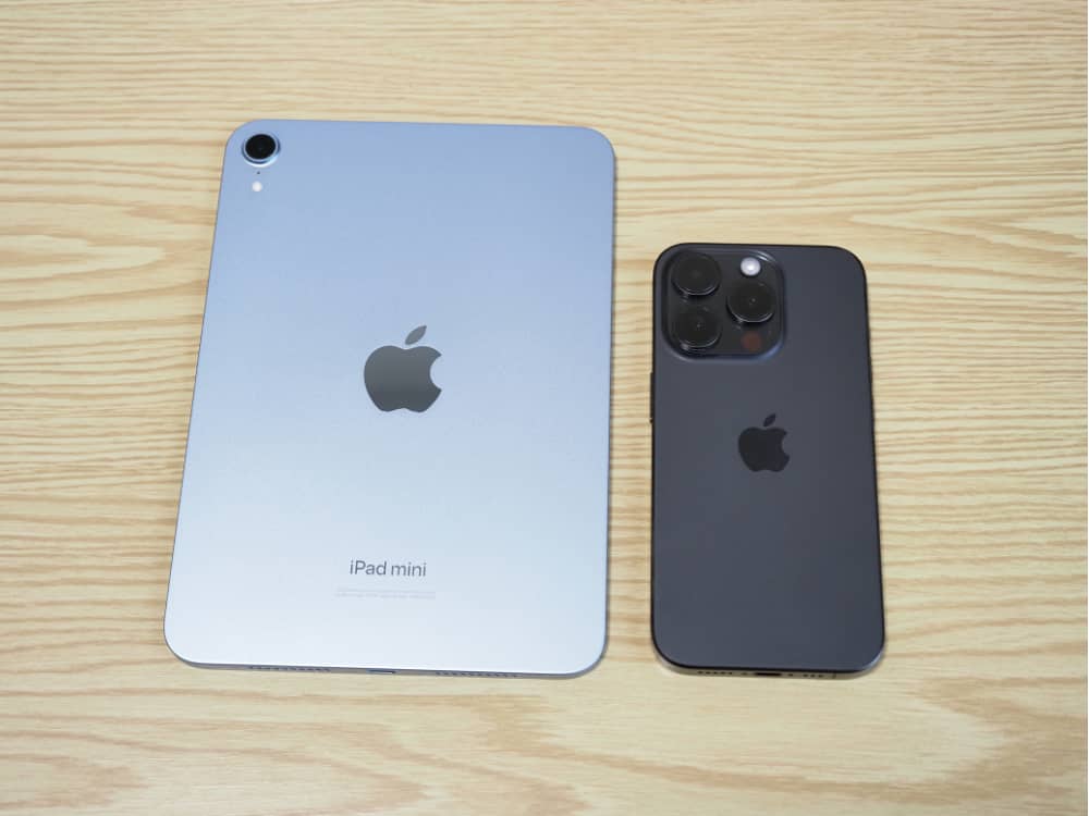 iPad mini 7比較