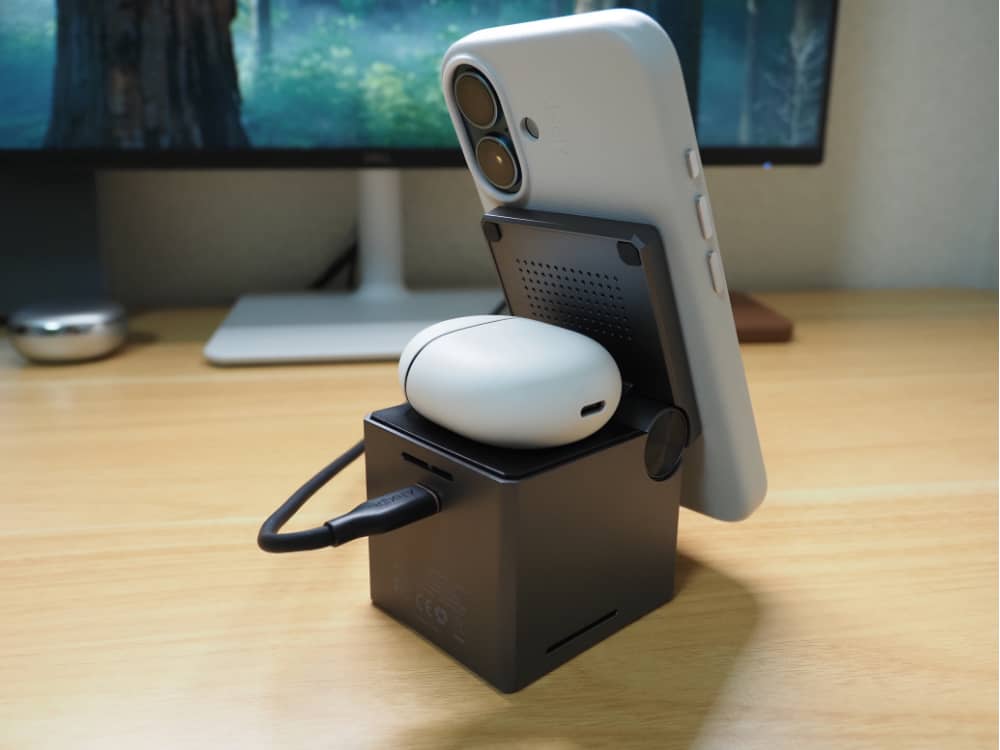 LISEN 3in1 ワイヤレス充電器