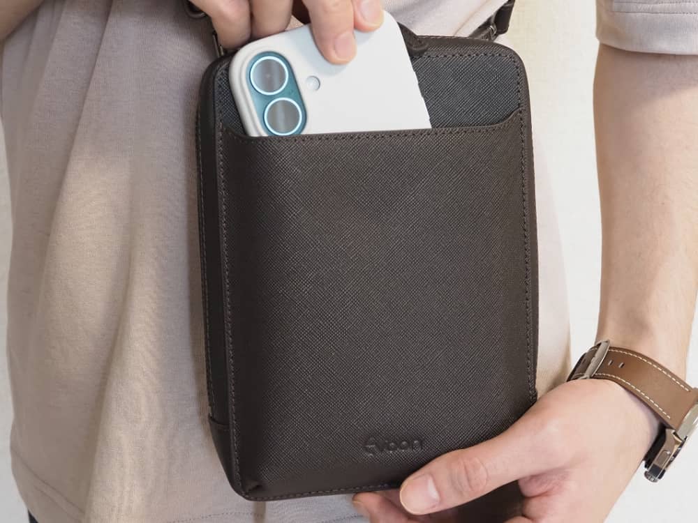 みがるスマホポーチレザー