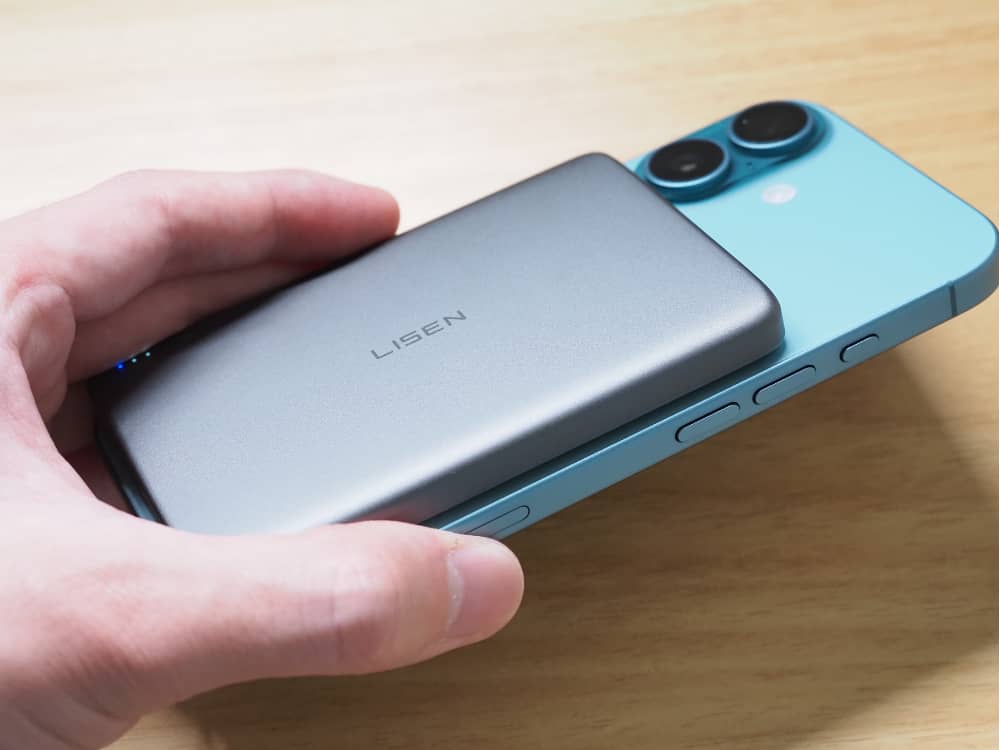LISEN MagSafeモバイルバッテリー