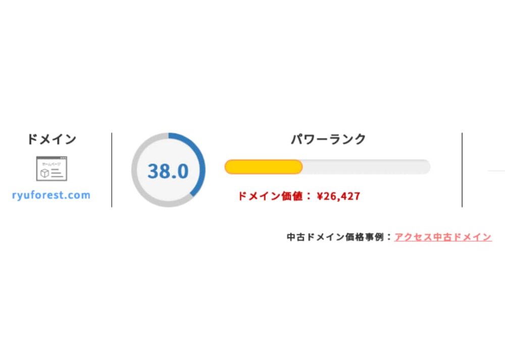 ドメインパワー