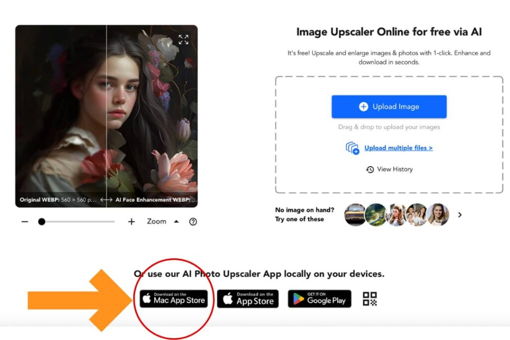 Nero AI Image Upscaler（Mac版）