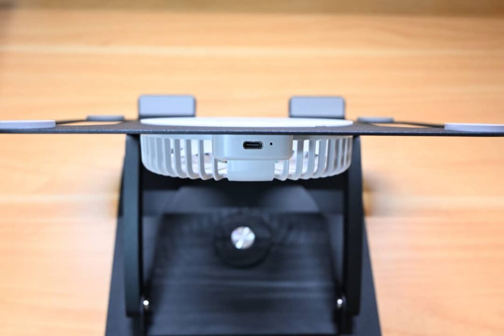 SHUWEI 360°回転式ノートパソコン冷却スタンド