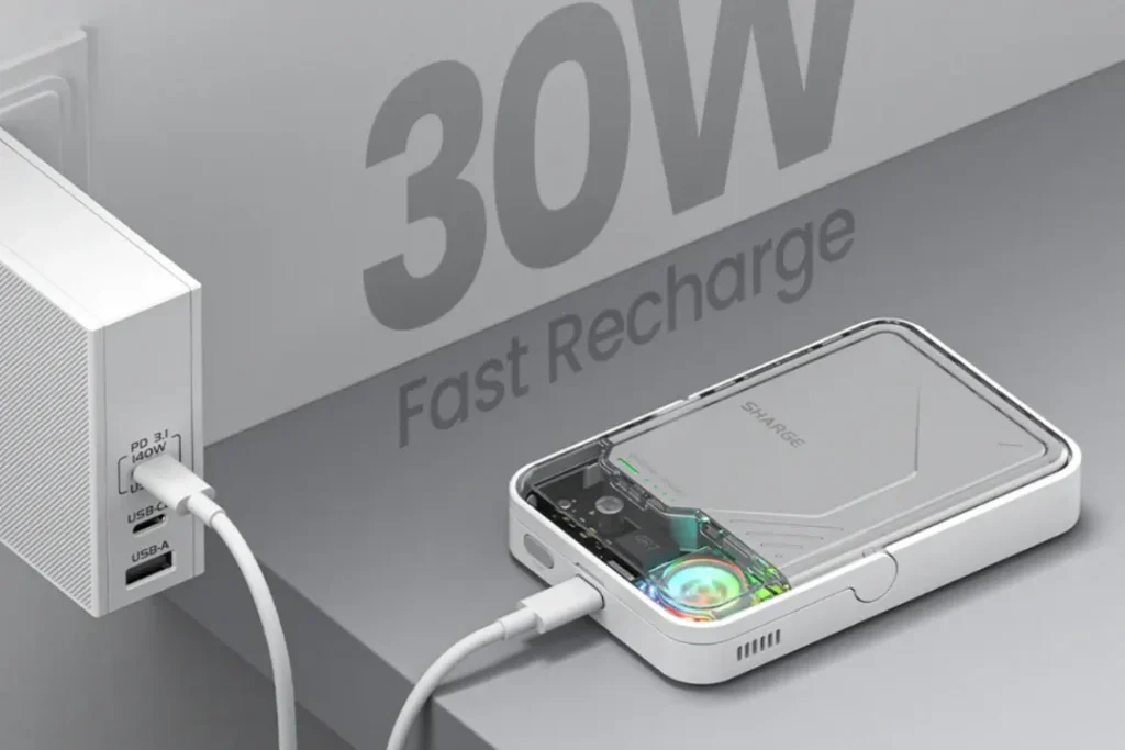 SHARGE ICEMAG 2 充電速度の説明