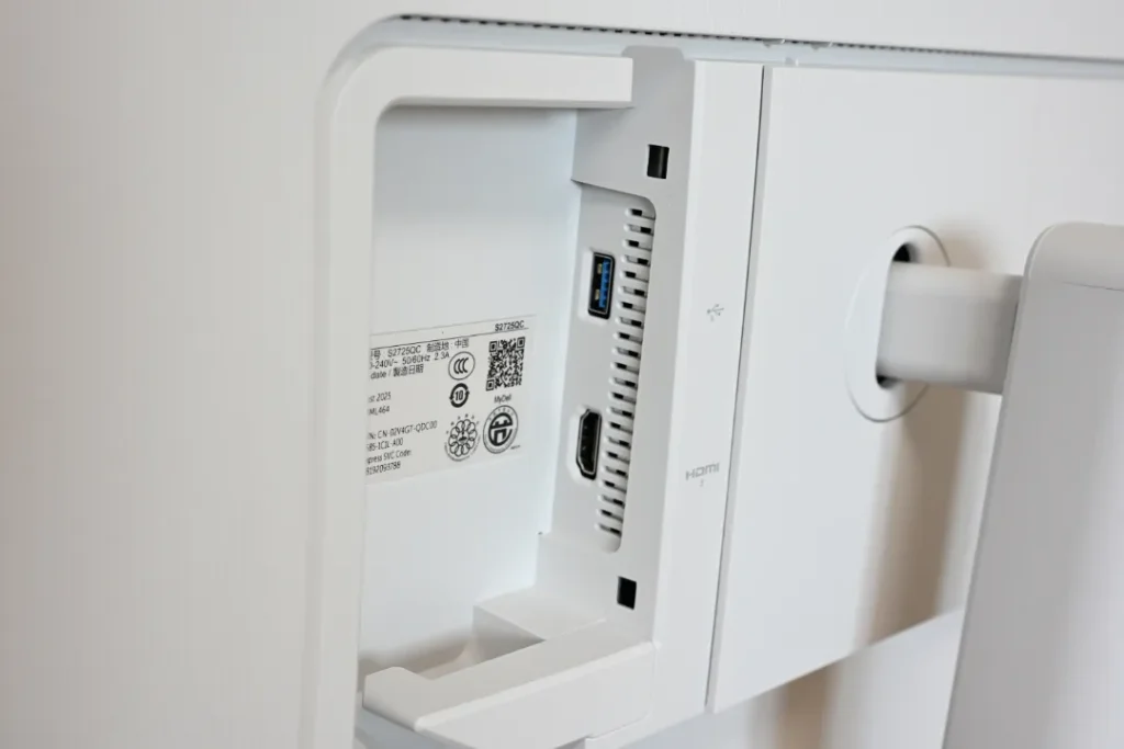 Dell 4Kモニター S2725QC
