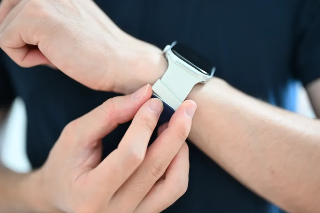 Apple Watch用マグネット式シリコンバンド