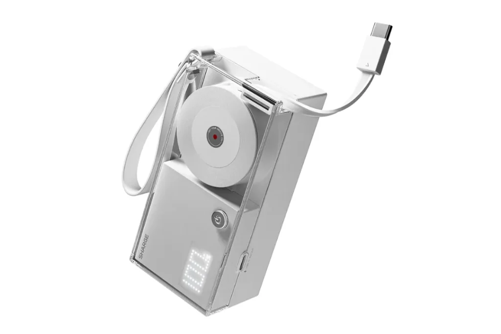 SHARGE 格納式 3-in-1 パワーバンク