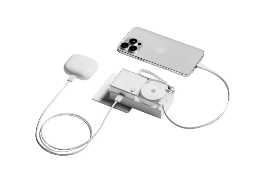 SHARGE 格納式 3-in-1 パワーバンク公式画像