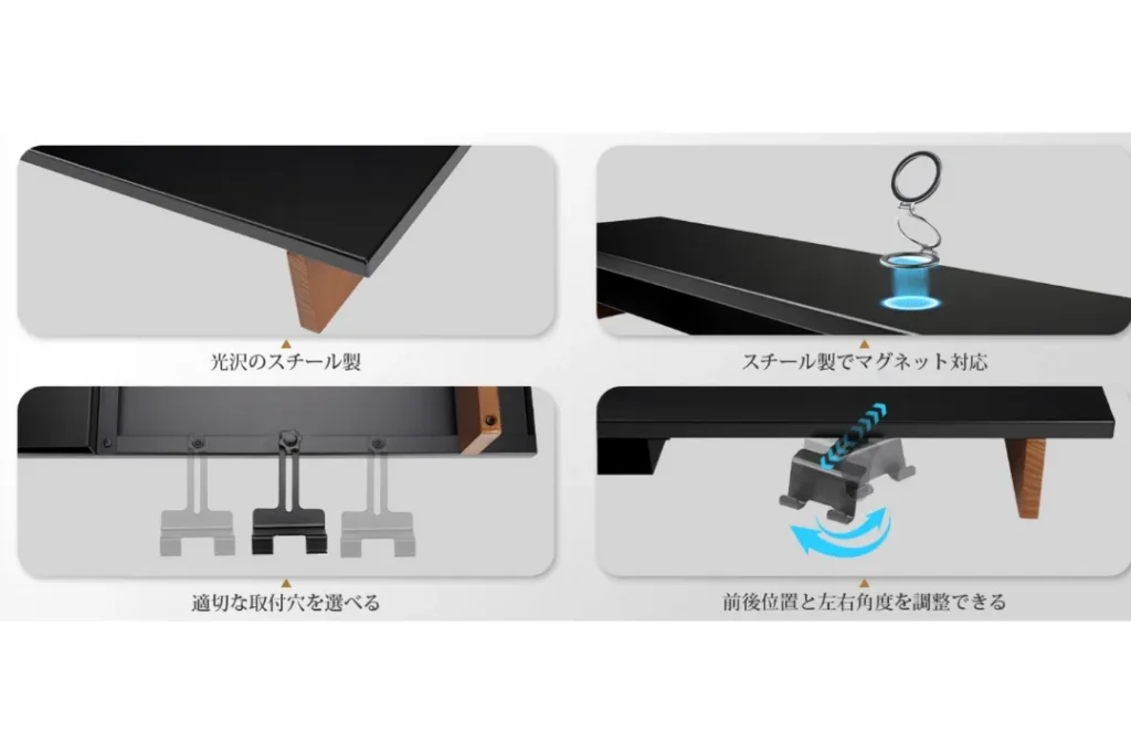 SHUWEI デスクシェルフ　公式画像