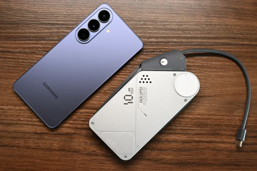 AULUMU M10 3in1 両面マグネット式モバイルバッテリー