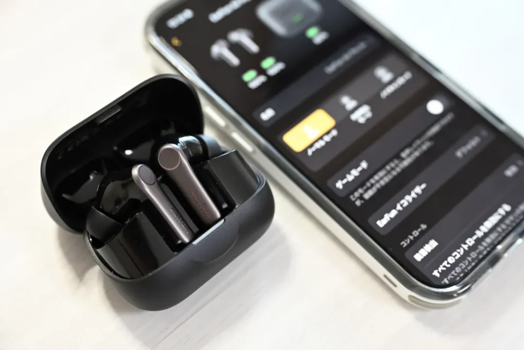 EarFun Air Pro 4+とiPhone