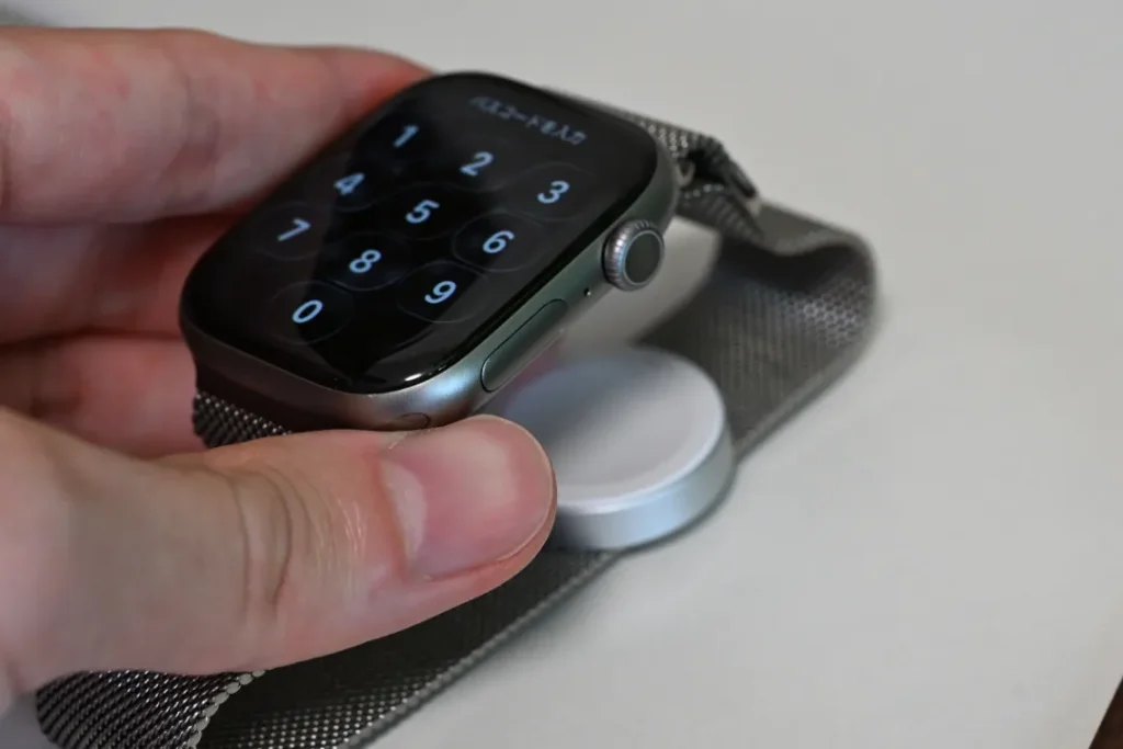 Apple Watchを充電
