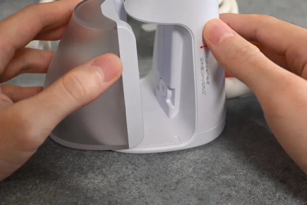 airmorn oneの給水タンク