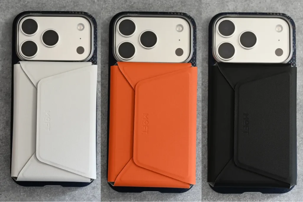 MOFT 多機能カードケース&スタンドのカラーバリエーション