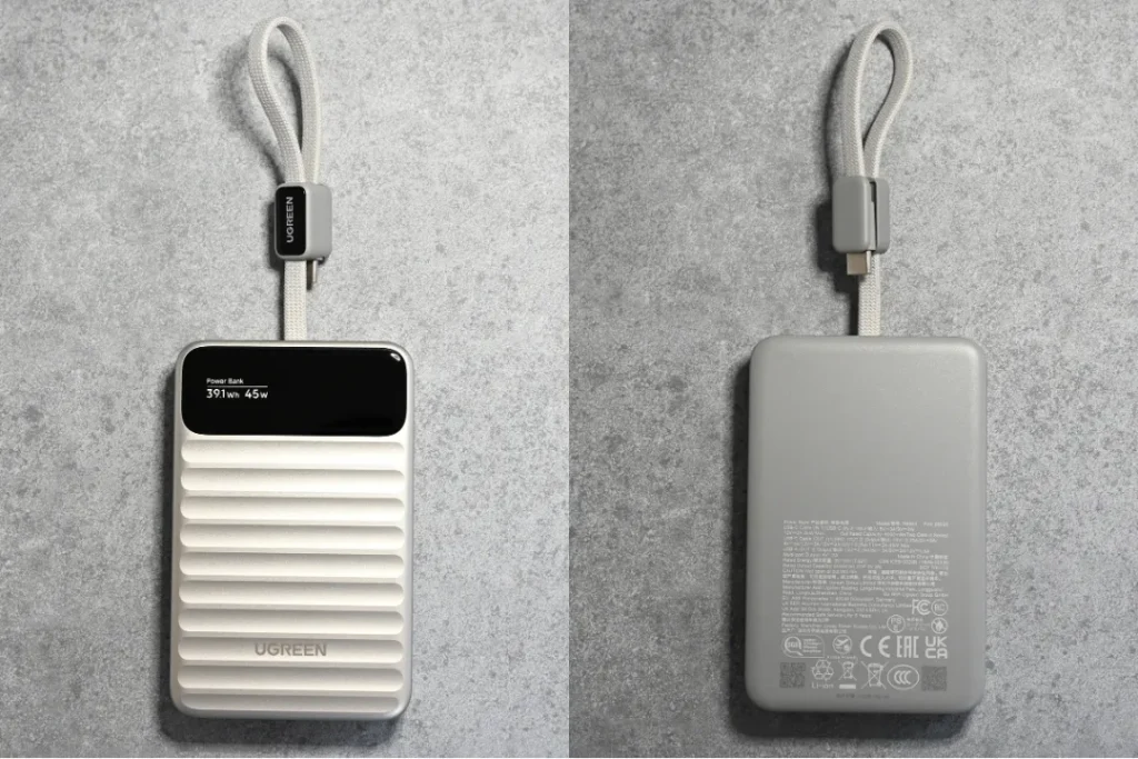 UGREEN Nexode Wavy 45Wの外観デザイン