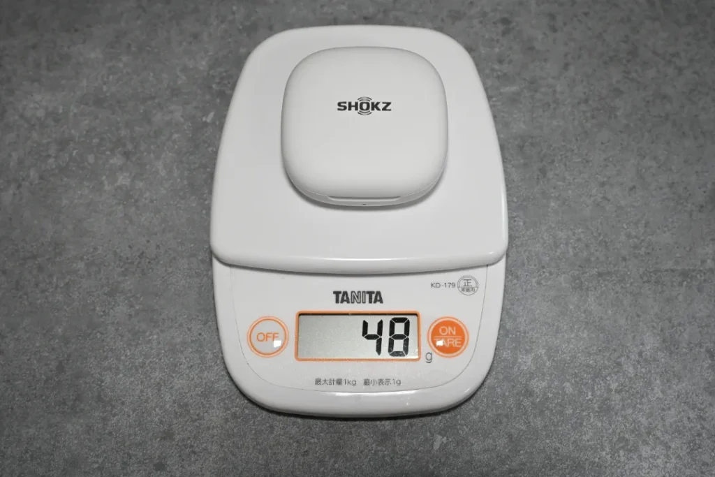 OpenFit Air 2重量
