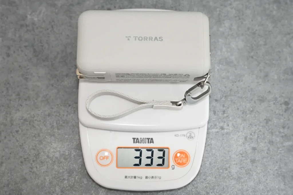 TORRAS FlexLine 3-in-1 Cubeの重さ