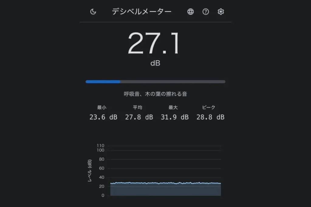 動作音